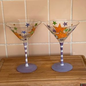 Martini glasses